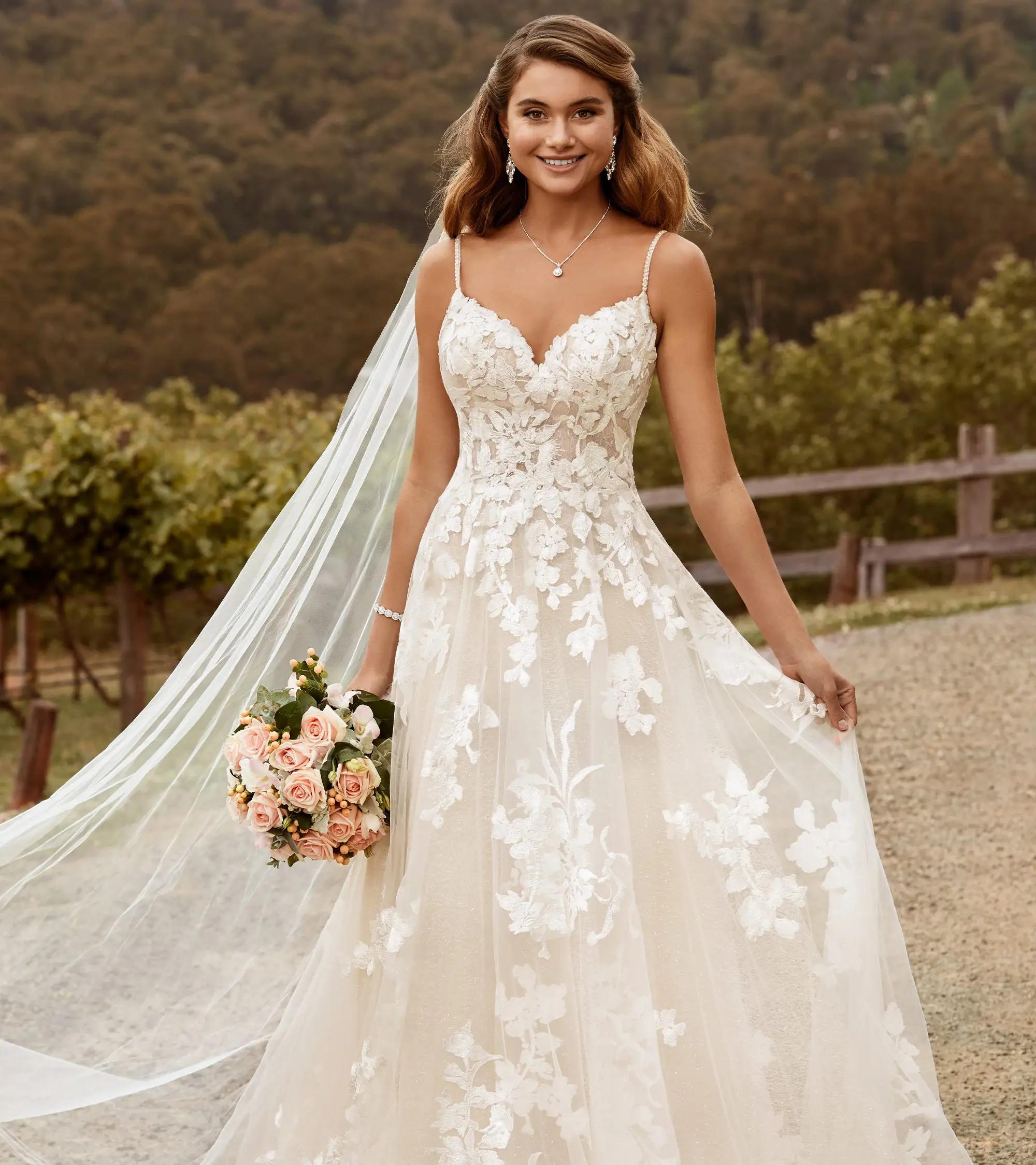 Love Is Love: Romantic Lace Wedding Dresses Image
