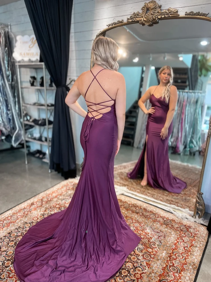 prom dress stores in seattle prom dresses seattle Ladivine CM384 Elegant Fitted Glitter Formal Gown with Overskirt Sage / 8
