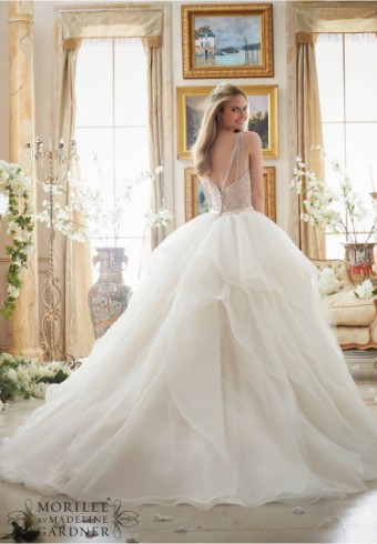 Morilee #2887 #3 default Ivory/Silver thumbnail