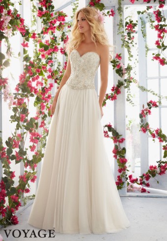Morilee #6819 #0 default Ivory thumbnail