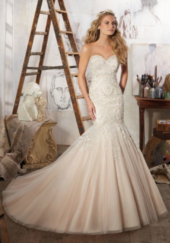 Morilee #8125 #0 default Ivory thumbnail