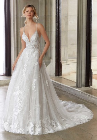 Morilee #2127 #4 Ivory thumbnail