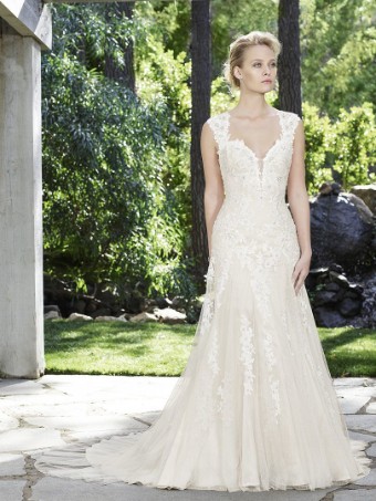 Casablanca #2247 Orchid #6 Champagne/Ivory thumbnail