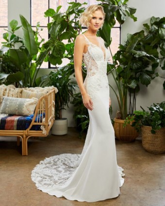 Beloved by Casablanca #BL333 Lexi #1 default Ivory/Silver thumbnail