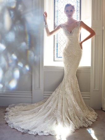 Sophia Tolli #Y21432 #0 Ivory thumbnail