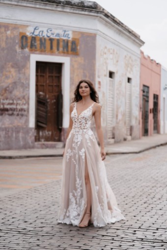 Allure Bridals #9956L #2 Ivory/Nude thumbnail