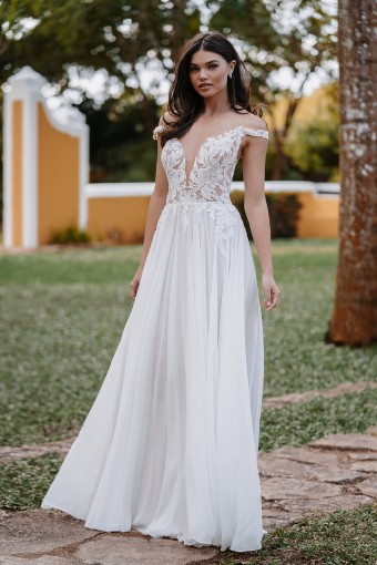 Allure Bridals #9958L #0 Ivory/Nude thumbnail
