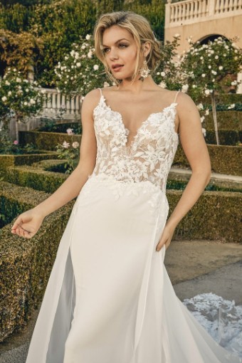 Casablanca #2460-QC4707802 Skylar #1 Ivory/Nude/Ivory thumbnail