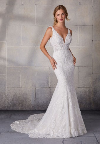Morilee #2123 Stefani #0 Ivory thumbnail