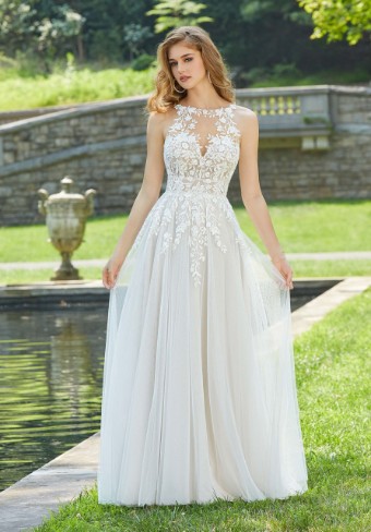 Voyage by Morilee #6966 Devon #0 Ivory/Champagne/Honey thumbnail