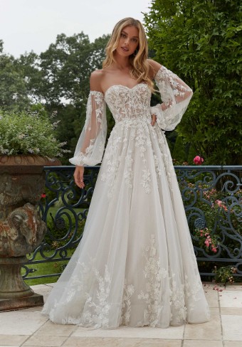 Morilee #2625 #6 Ivory/Champagne/Honey thumbnail