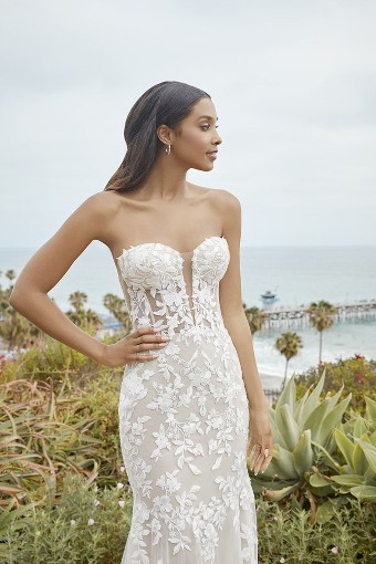 Beloved by Casablanca #BL378 Nola #1 Ivory/Nude/Ivory thumbnail
