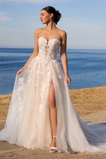 Sophia Tolli #Y3190 #5 Ivory/Honey thumbnail