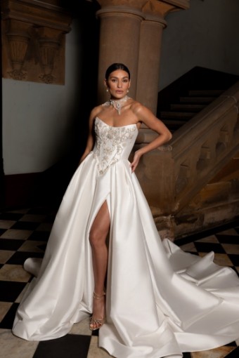 La Premiere White #10019 Abbey #2 Ivory/Nude/Ivory thumbnail