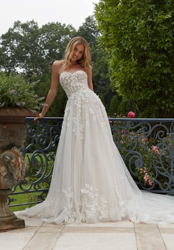Morilee #2625 Paulette #2 Ivory/Champagne/Honey thumbnail