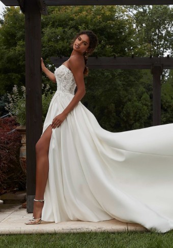 Morilee #2623 Patricia #3 Ivory/Honey thumbnail