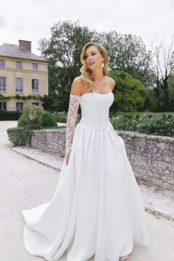 Sincerity Bridal #44507BOD #1 Ivory thumbnail