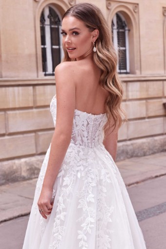 Adore by Justin Alexander #11181PS #3 Ivory/Ivory/Nude thumbnail