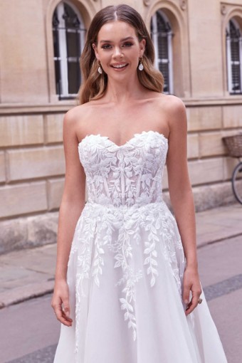 Adore by Justin Alexander #11181PS #1 Ivory/Ivory/Nude thumbnail