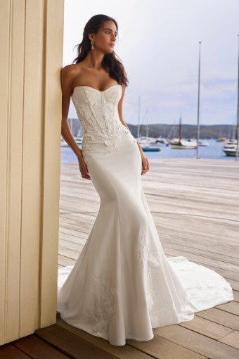 Sophia Tolli #Y3505 #0 Ivory thumbnail