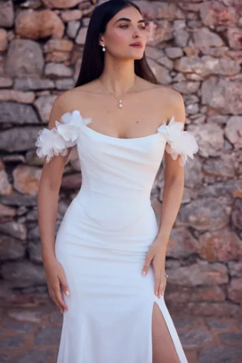 Sophia Tolli #Y3189 Danica #0 Ivory thumbnail