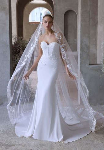 Morilee #2914 Finnli #0 Ivory thumbnail