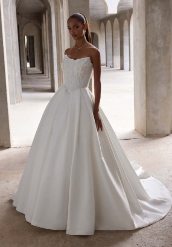 Morilee #2927 Lyra #2 Ivory thumbnail