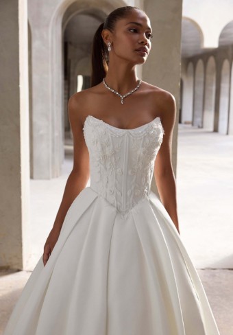 Morilee #2927 Lyra #0 Ivory thumbnail
