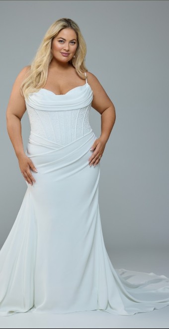 Sophia Tolli #Y3230SBZB Vivianne #0 Ivory thumbnail