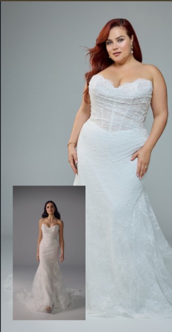 Sophia Tolli #Y3234 Clancy #0 Ivory thumbnail