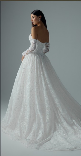 Sophia Tolli Première #ST672SB Hyacinth #1 Ivory thumbnail