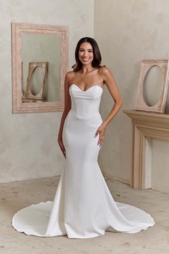 Serene by Madi Lane #SR2445SA Levi (Satin Version) - EVENT DRESS #0 Ivory thumbnail