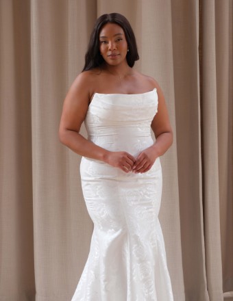 Serene by Madi Lane #SR2424 Iris - EVENT DRESS #1 Ivory thumbnail