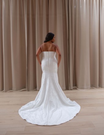 Serene by Madi Lane #SR2424 Iris - EVENT DRESS #2 Ivory thumbnail