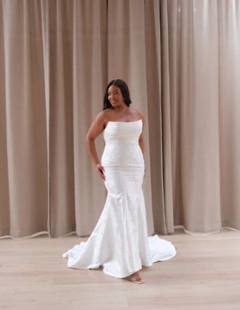 Serene by Madi Lane #SR2424 Iris - EVENT DRESS #0 Ivory thumbnail