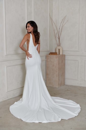 Serene by Madi Lane #SR2444 Flynn - EVENT DRESS #1 Ivory thumbnail