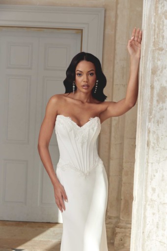 Sincerity Bridal #44552Z #1 Ivory/Ivory thumbnail