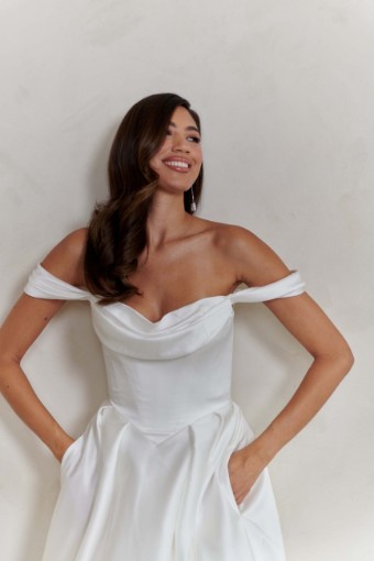 Serene by Madi Lane #SR2453 Cassidy - LOANER #1 Ivory thumbnail