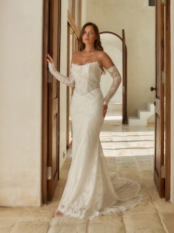 Serene by Madi Lane #SR2606LNF Chessy (Fully Lined)  - LOANER #1 Ivory thumbnail