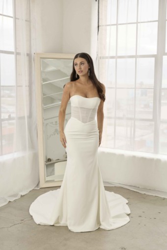 Serene by Madi Lane #SR2539LNF Roman (Fully Lined) - LOANER #0 Ivory thumbnail