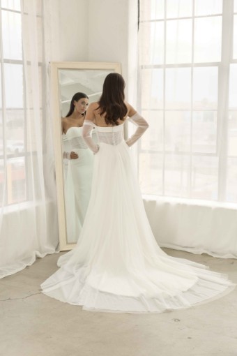 Serene by Madi Lane #SR2539LNF Roman (Fully Lined) - LOANER #1 Ivory thumbnail