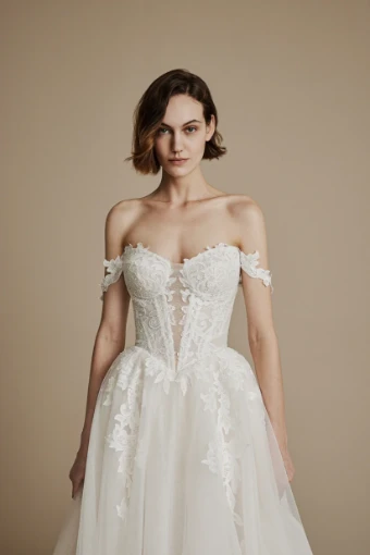 La Premiere White #LPW20058 Callie #1 Ivory/Nude thumbnail