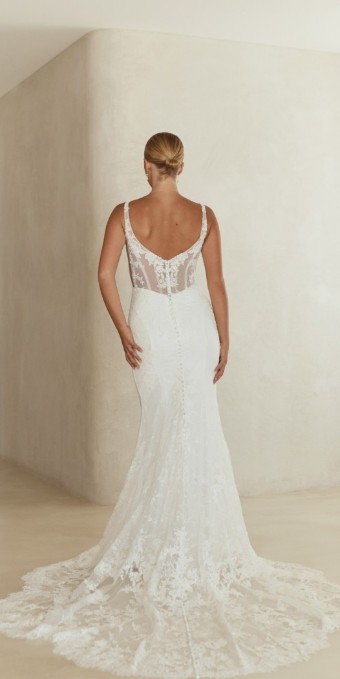 Serene by Madi Lane #SR2649 Rhoslyn - EVENT DRESS #1 Ivory thumbnail