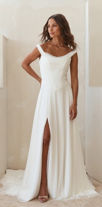 Serene by Madi Lane #SR2651 Sahara - EVENT DRESS #0 Ivory thumbnail