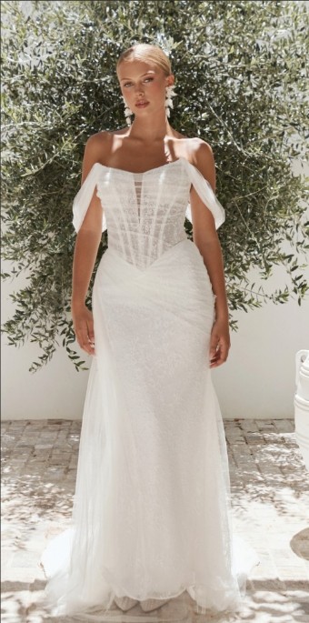 Serene by Madi Lane #SR2648 Rexy - EVENT DRESS #0 Ivory thumbnail