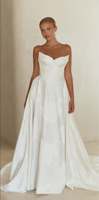 Serene by Madi Lane #SR2654 Tuscan - EVENT DRESS #0 Ivory thumbnail