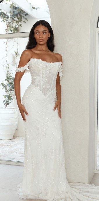 Serene by Madi Lane #SR2655 Vendela - EVENT DRESS #0 Ivory thumbnail