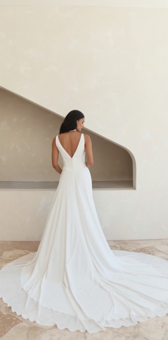 Serene by Madi Lane #SR2653 Tibet - EVENT DRESS #1 Ivory thumbnail