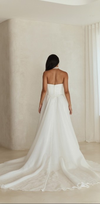 Serene by Madi Lane #SR2642SAOG Lili SAOG (Satin/Organza) - EVENT DRESS #1 Ivory thumbnail