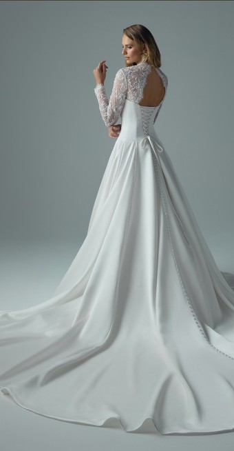 Sophia Tolli Première #ST670ZB Xanthe #1 Ivory thumbnail